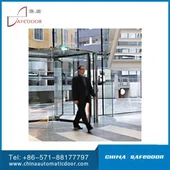 باب مستشعر دوار كريستالي أوتوماتيكي